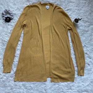 Yellow cardigan from a new day